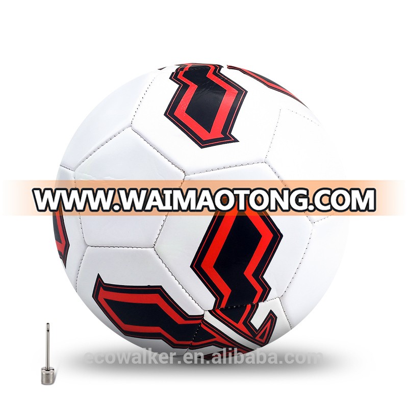 PVC machine sewing football training soccer ball